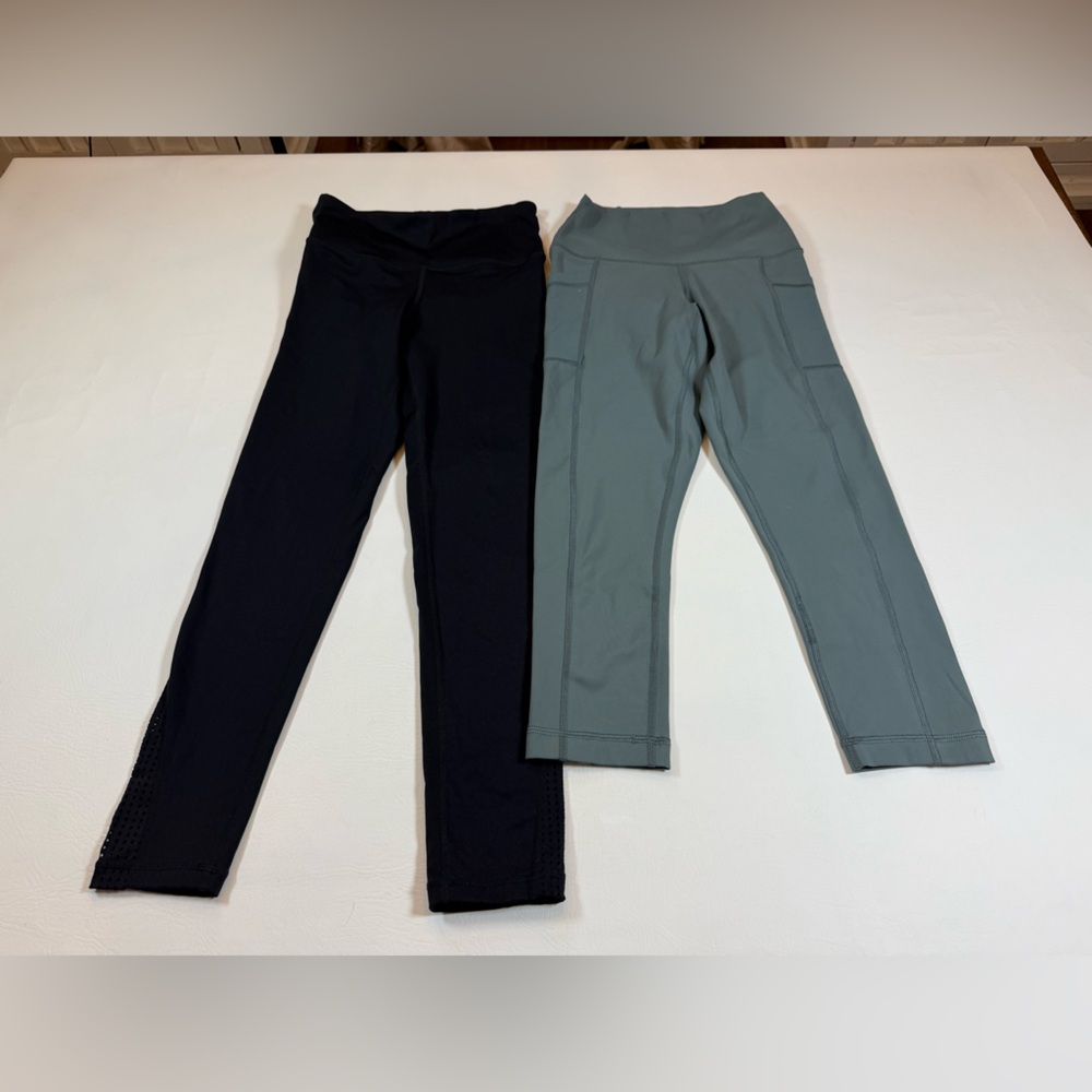 Leggings capris and full length women’s XS lot of two 90 degrees Savvi (bin F) - Picture 1 of 9